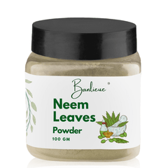 Banlieue Neem Leaves Powder Natural Herbal Powder for Skin and Hair Care |200gm(100x2)