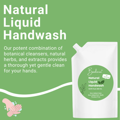 Banlieue Natural Liquid Handwash Organic & Herbal,Non Toxic, Natural, Organic, H - Banlieue