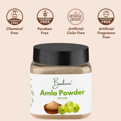 Banlieue Amla Powder Hair and Skin Care Solution | Chemical-Free, Paraben-Free, - Banlieue