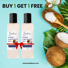 Banlieue Virgin Cold-Pressed Coconut Oil 100% Pure | For Haircare & Skincare