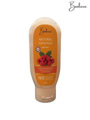 Banlieue Natural Sunscreen SPF 50++ 60ml - Roseberry Flavored, Ultra Protection & Skin Care